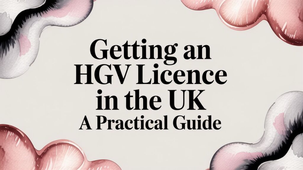 Getting an HGV Licence in the UK: A Practical Guide
