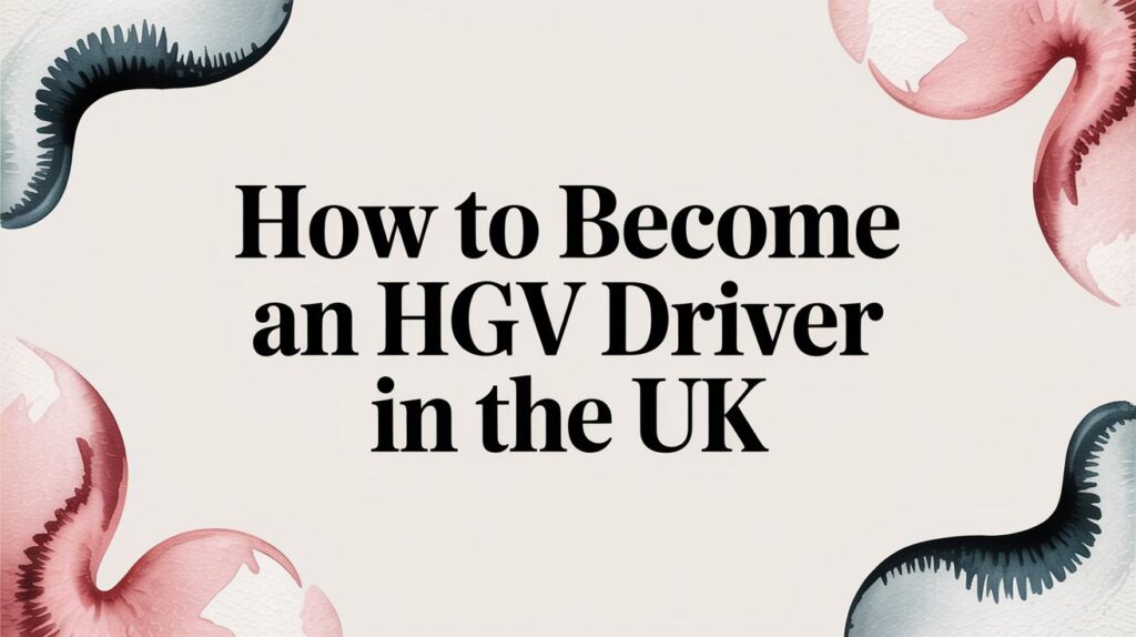 How to Become an HGV Driver in the UK