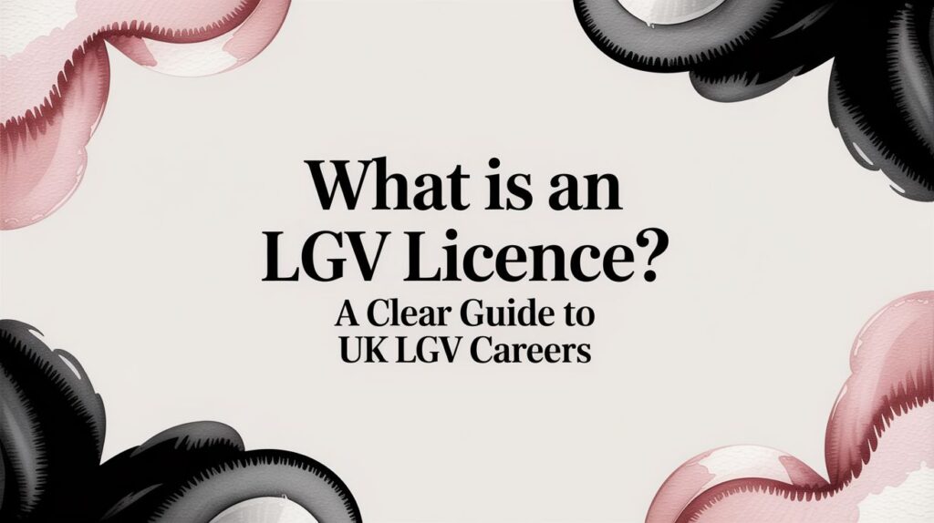 What is an LGV Licence? A Clear Guide to UK LGV Careers