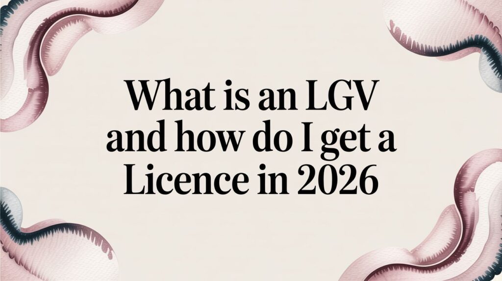 What Is an LGV and How Do I Get a Licence in 2026?