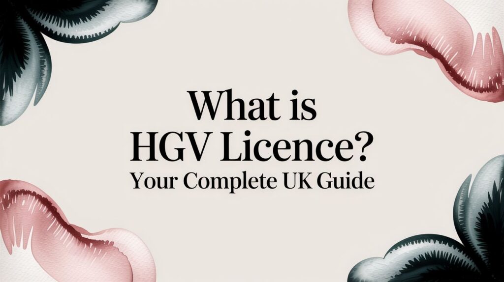 What is an HGV Licence? Your Complete UK Guide