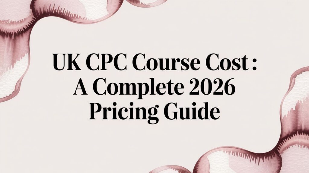 UK CPC Course Cost: A Complete 2026 Pricing Guide