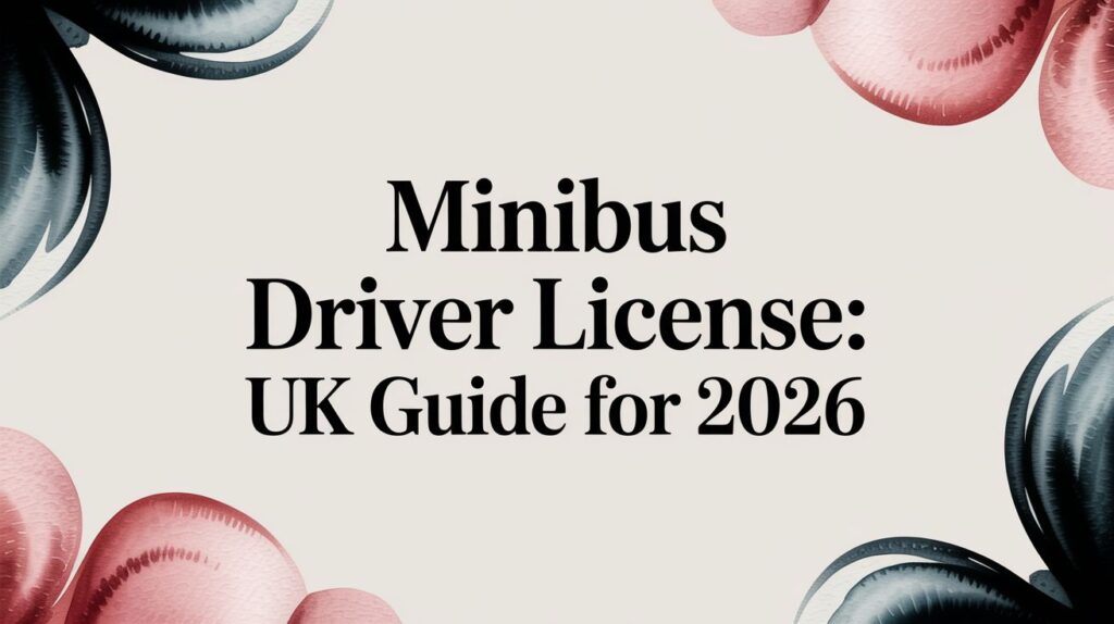Minibus Driver Licence: A UK Guide for 2026