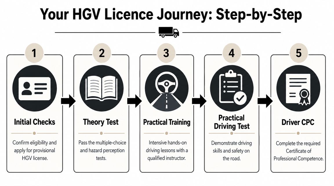 Securing Your HGV Licence and Certifications