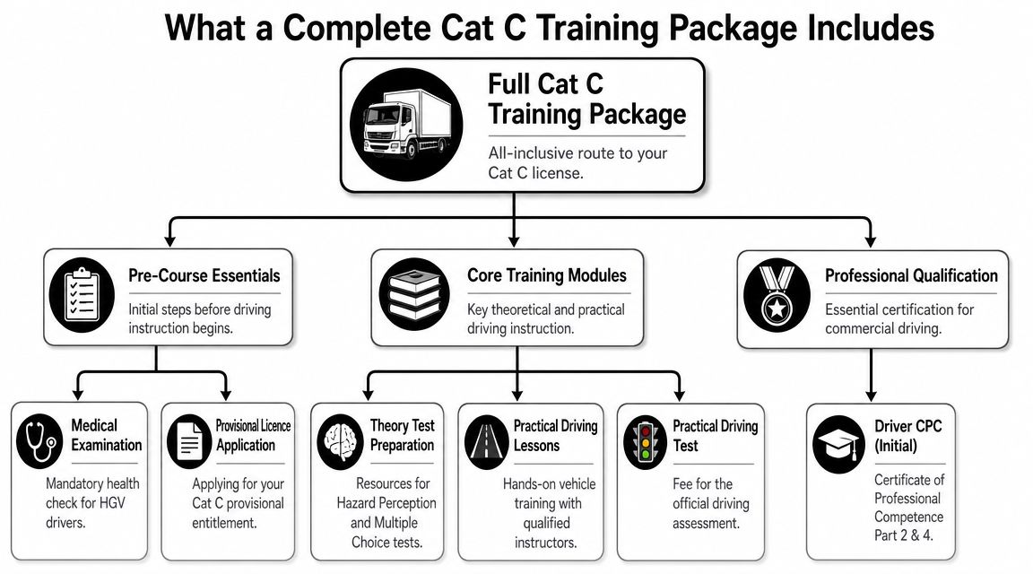 What a Complete Cat C Training Package Includes