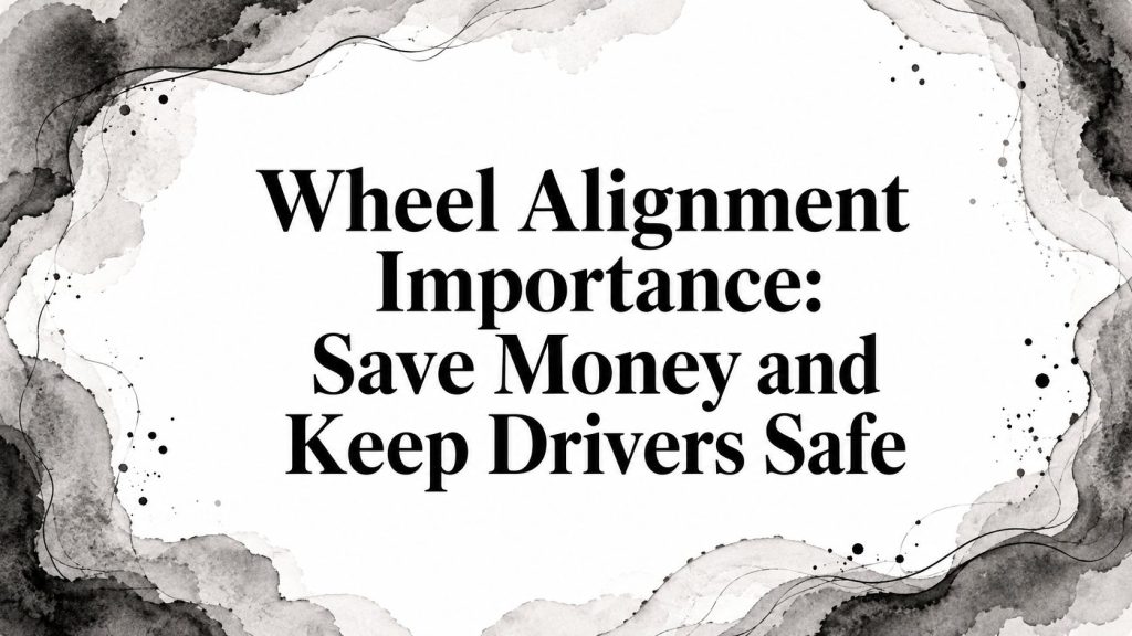 Wheel Alignment Importance: Save Money and Keep Drivers Safe